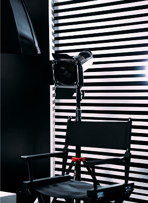 Modern photo studio with professional equipment