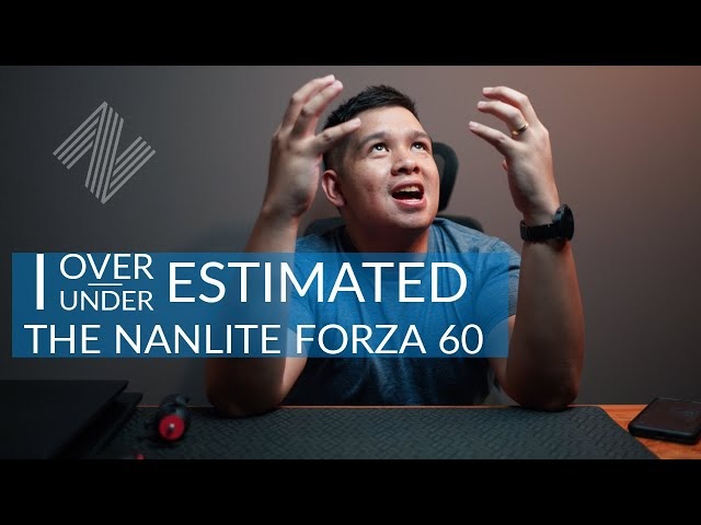I Over/Underestimated the Nanlite Forza 60 | An Honest Noob Review – Nicco Valenzuela