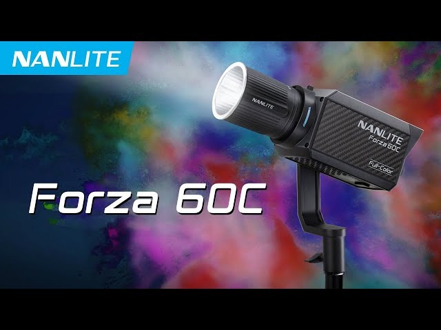 The Nanlite Forza 60C – Palm-sized, Full Color